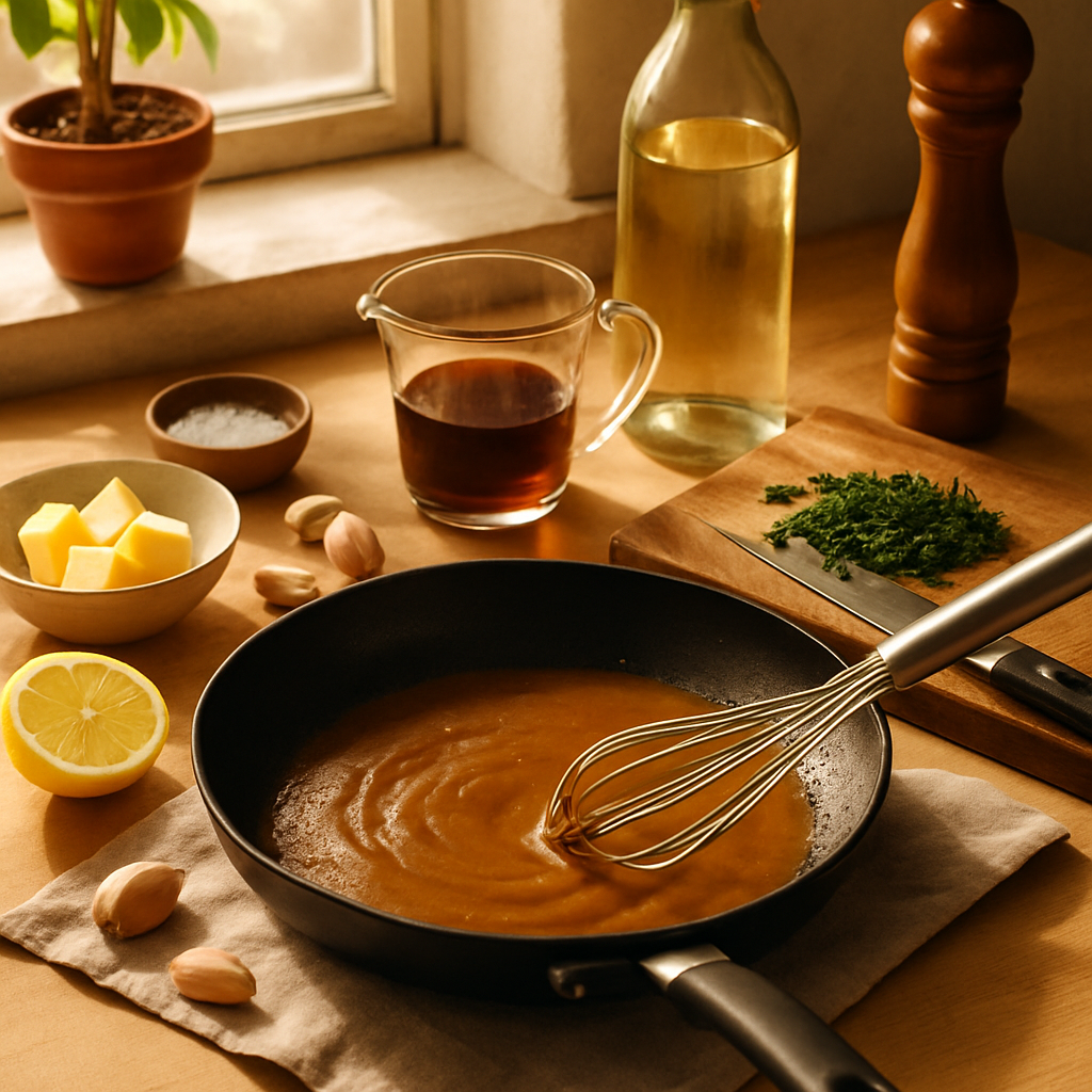 How to Build a Flavourful Pan Sauce in Under Five Minutes