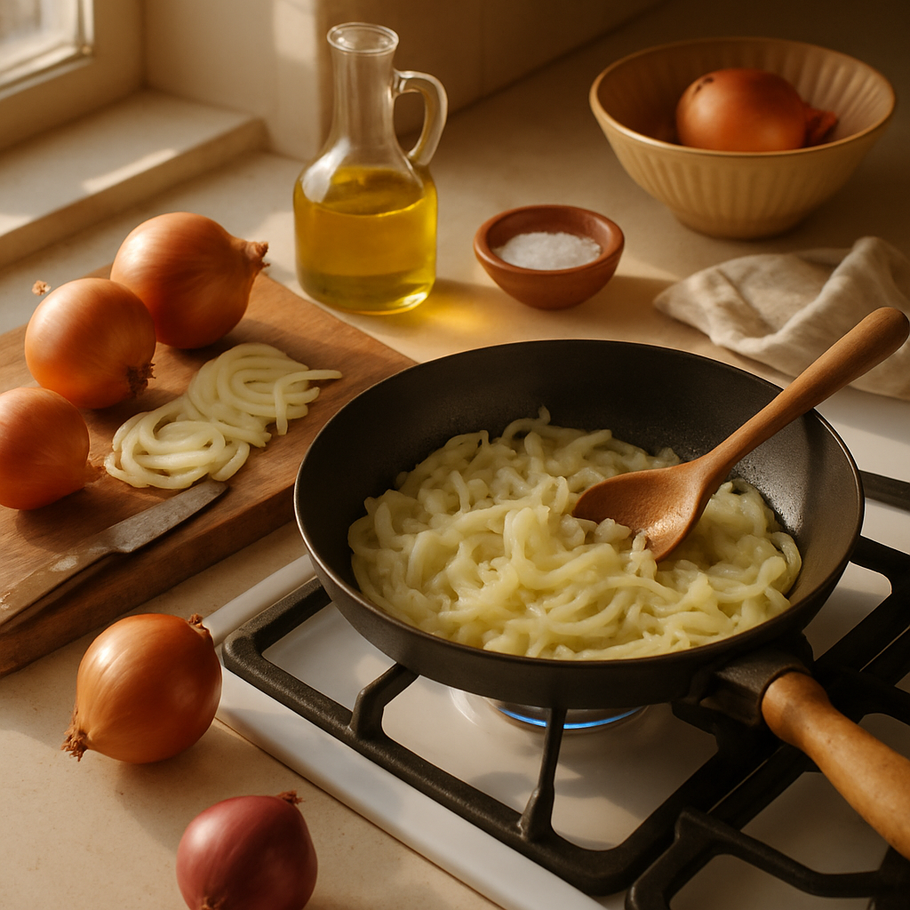 How to Build Flavour by Cooking Onions Properly