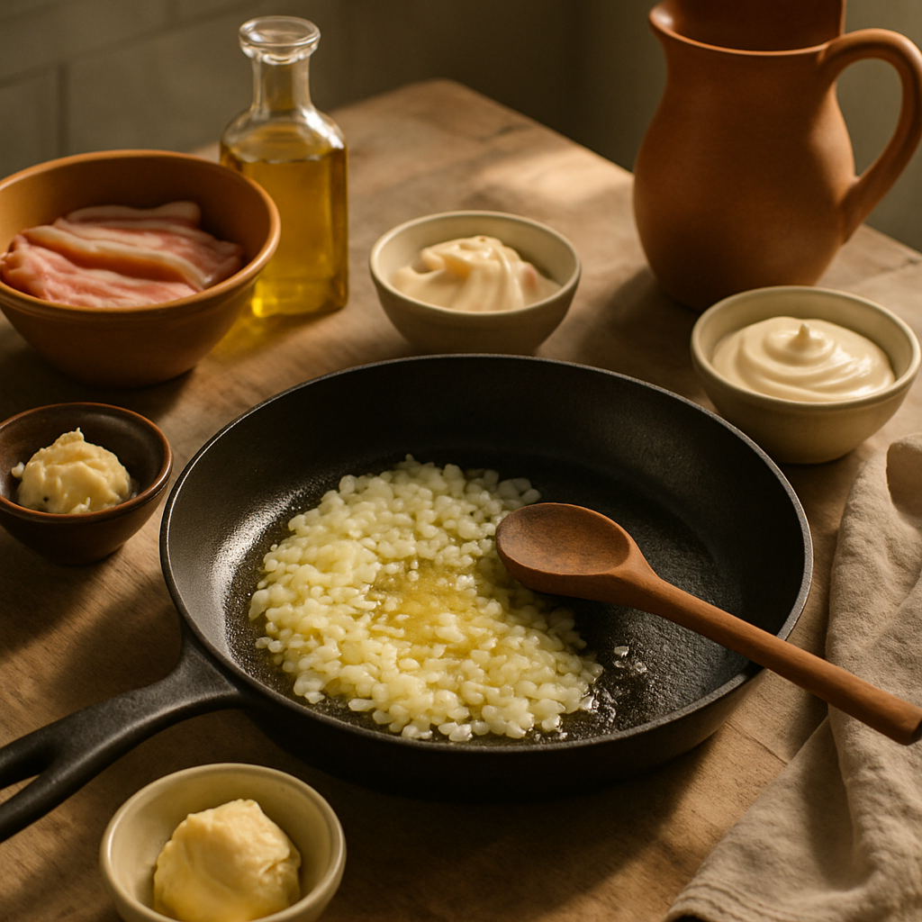 How to Build Flavour Through Layering Fat at Different Stages of Cooking