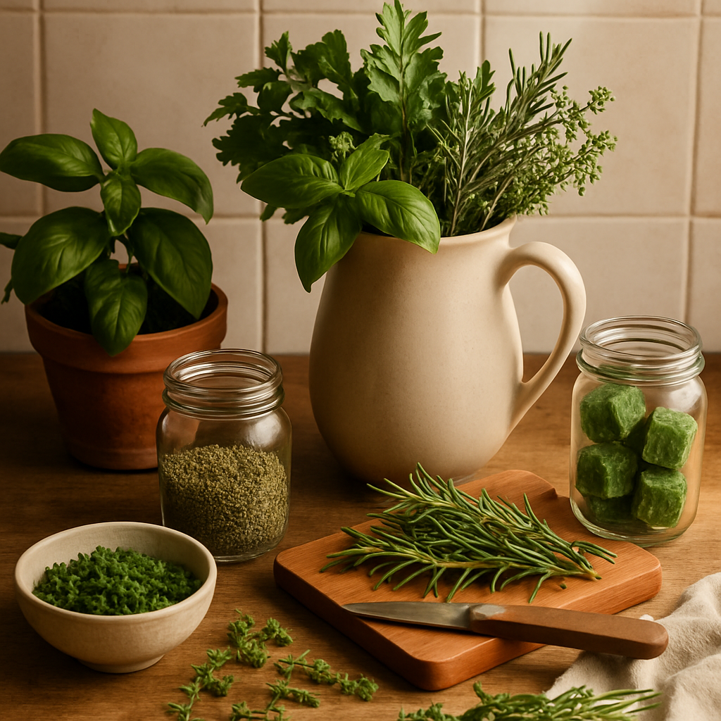 How to Get More From Your Herbs: Fresh, Dried and Frozen Explained