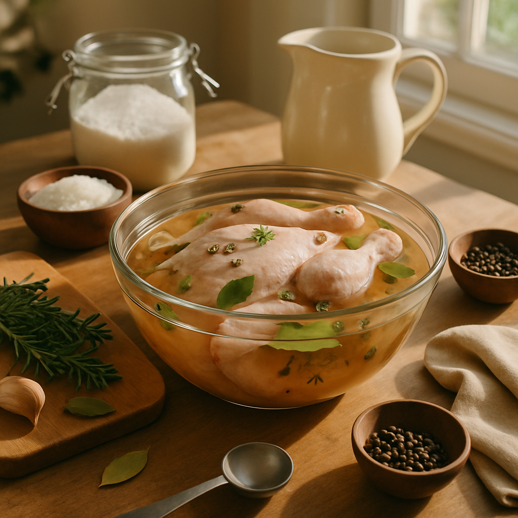 How to Use Brining to Keep Meat Juicy and Flavourful