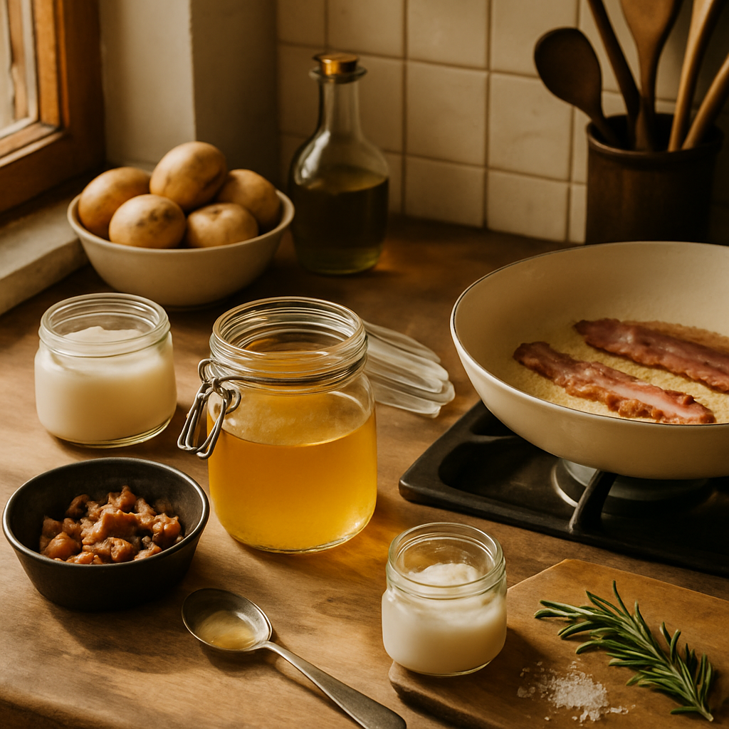 How to Use Rendered Fat to Add Flavour and Reduce Food Waste