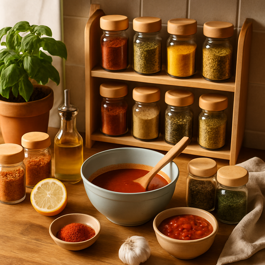 How to Use Your Spice Rack to Reduce Reliance on Shop-Bought Sauces