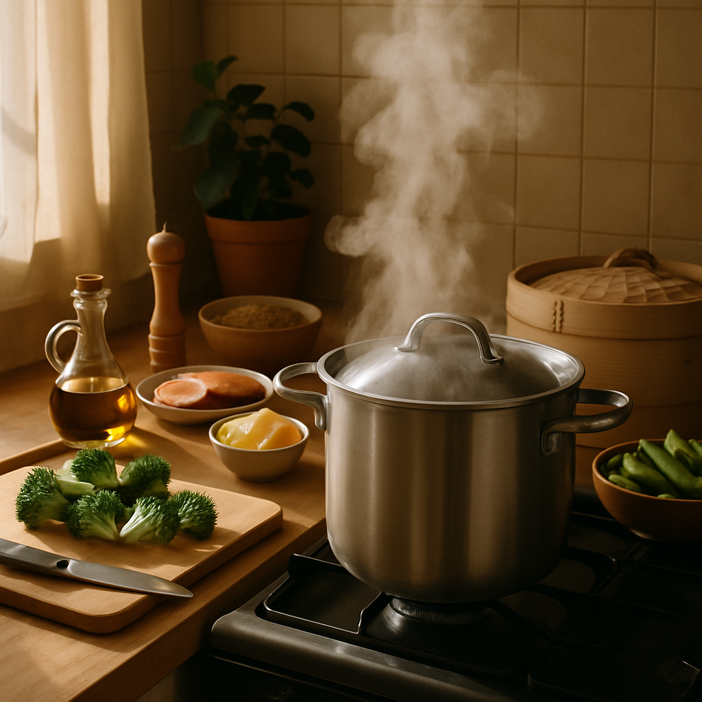 How to Use Steam Properly When Cooking Vegetables, Fish and Grains