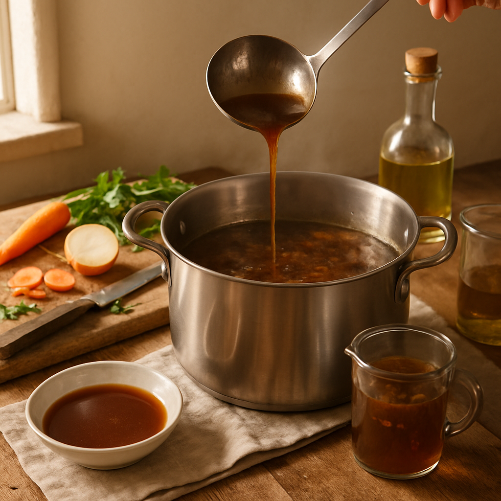 How to Use Stock Reductions to Build Intense Flavour with Minimal Effort