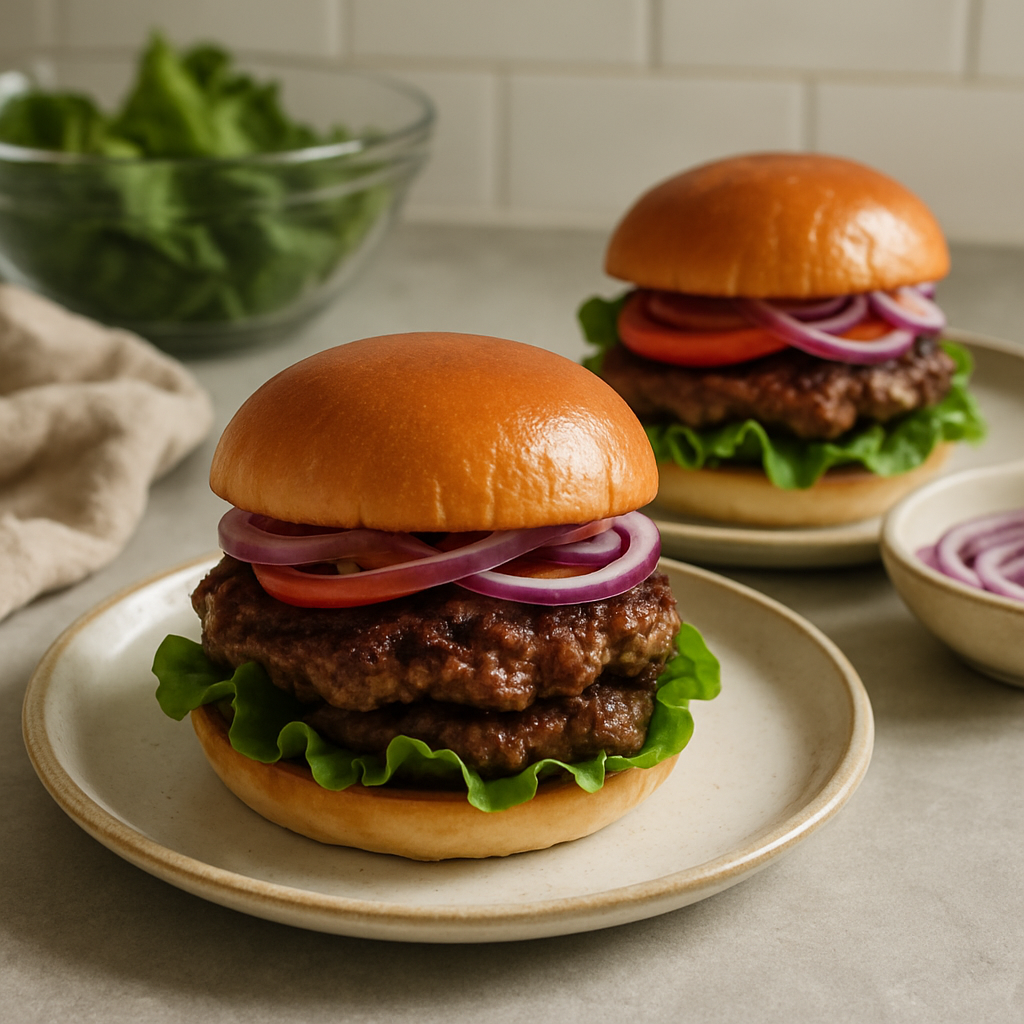 Smashed Burgers: A Leaner Take on a Takeaway Favourite