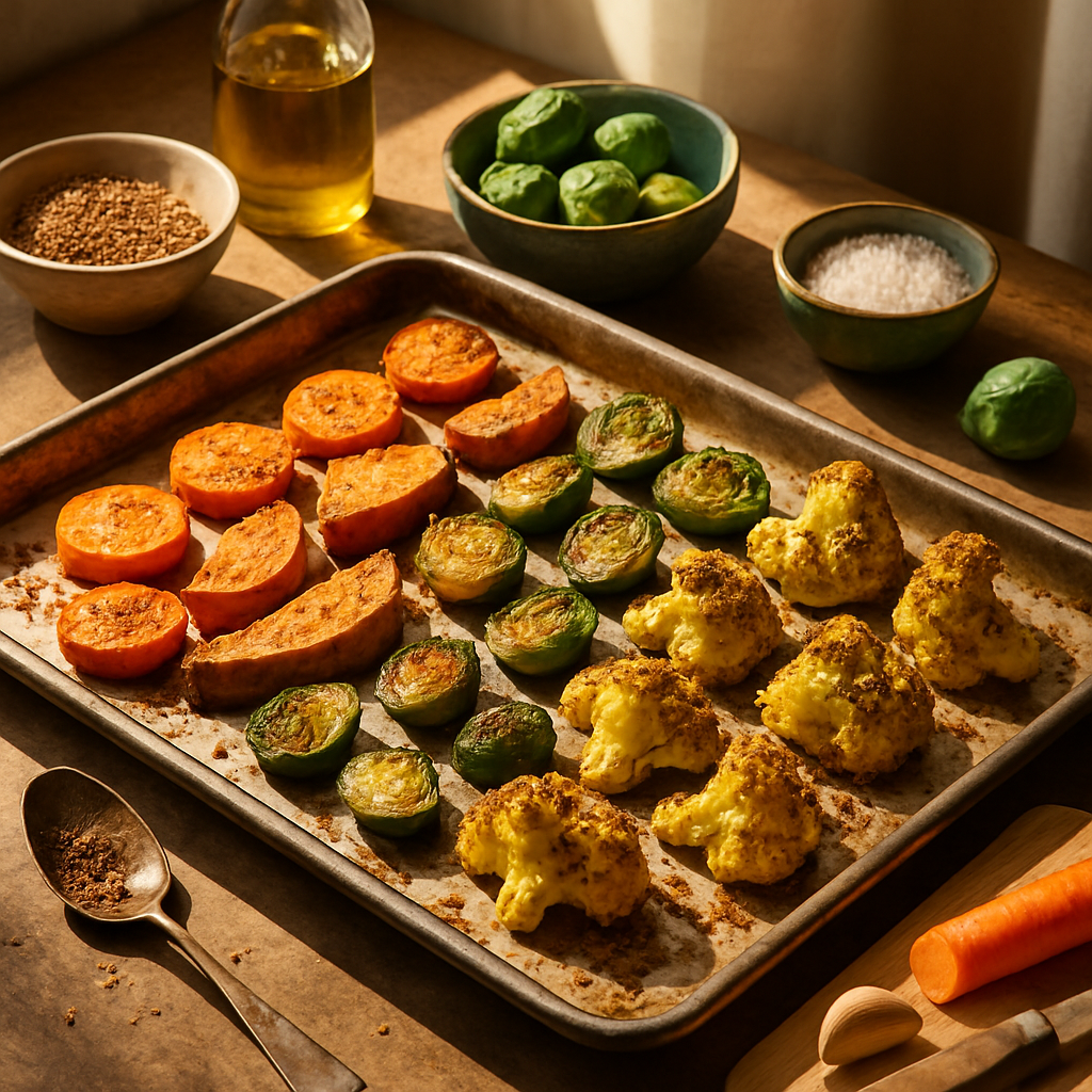 How to Use a Spice-Crusted Finish to Transform Roasted Vegetables